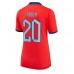 Tanie Strój piłkarski Anglia Phil Foden #20 Koszulka Wyjazdowej dla damskie MŚ 2022 Krótkie Rękawy